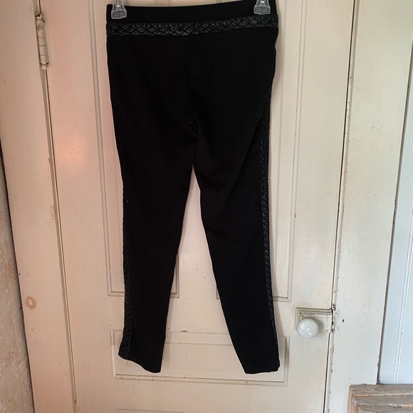 Mossimo faux leather striped leggings - Picture 2 of 5